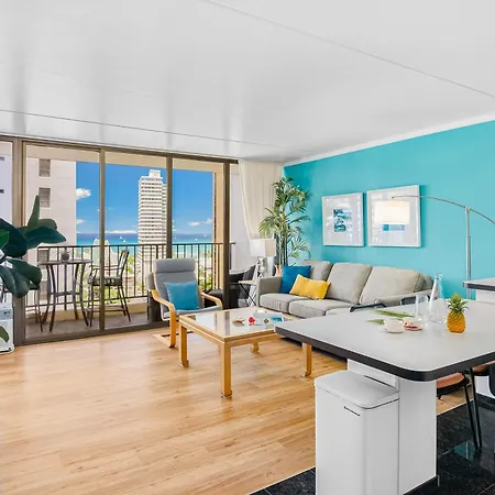 Waikiki Beach Ocean View King Bed & Free Parking Honolulu Exterior photo